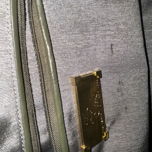 Zac Posen Z. Spoke Leather Satchel Olive Green. - Picture 6 of 12